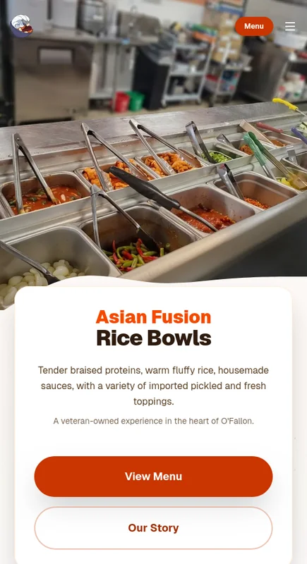Yummy Rice Bowls website built by Clyde Clores